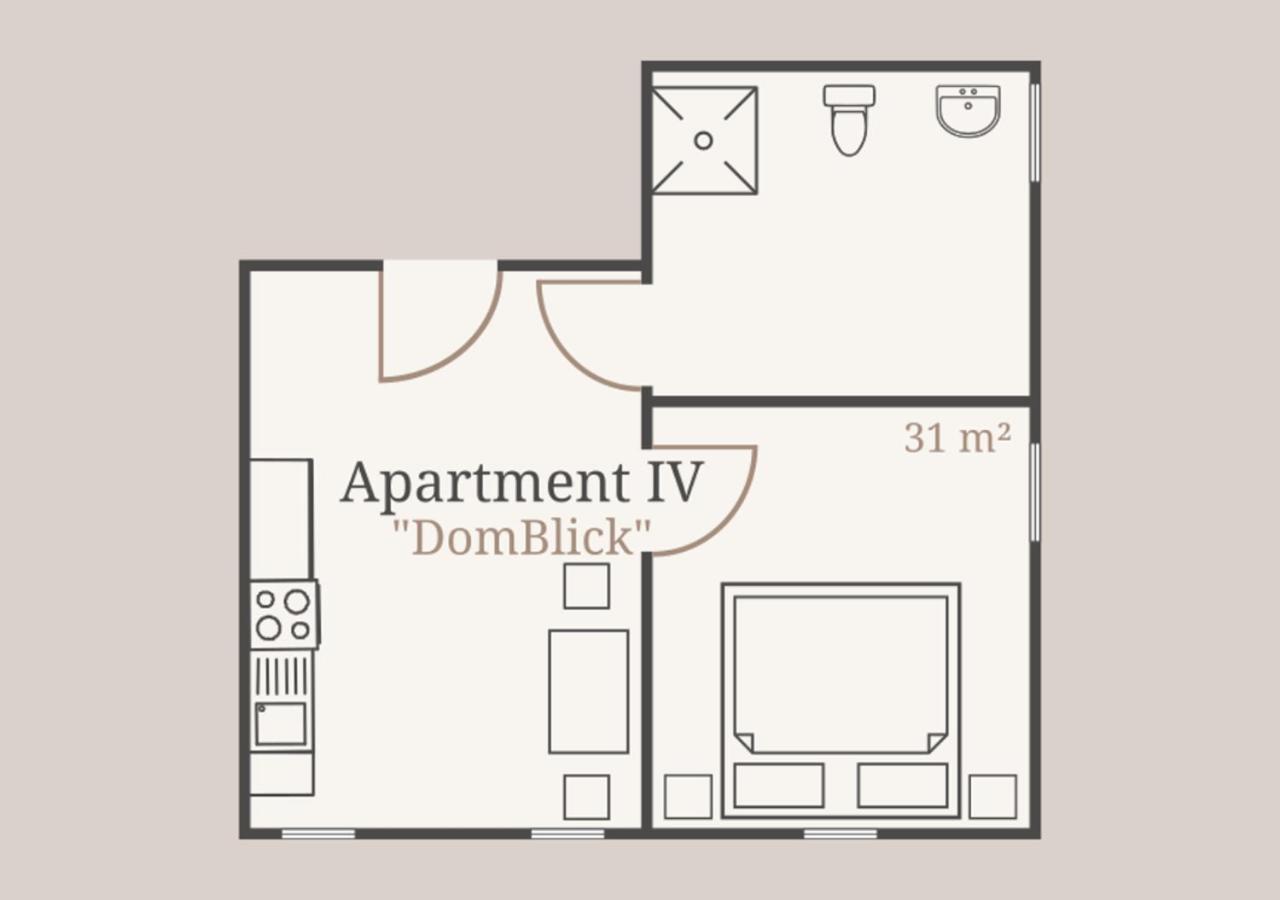 Dom Apartment IV - Modern & Zentral Mit Kostenfreiem Parkplatz Fulda Kültér fotó